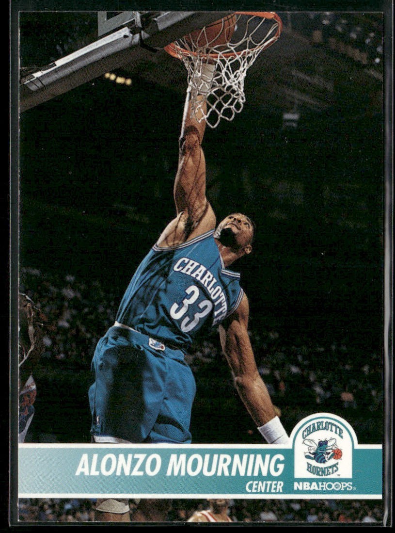 Alonzo Mourning Player Lot Bundle 10 Different Basketball Cards AM005 Heat back