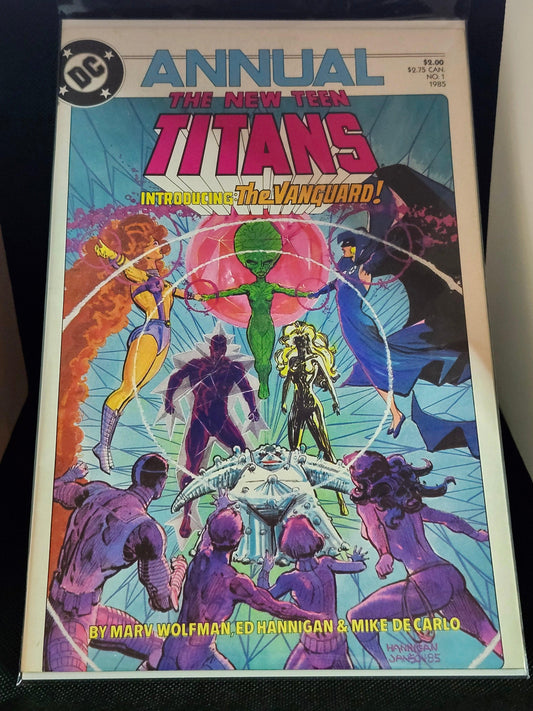 New Teen Titans Annual #1 (1985) | DC Comic Book - Tavern Collectibles