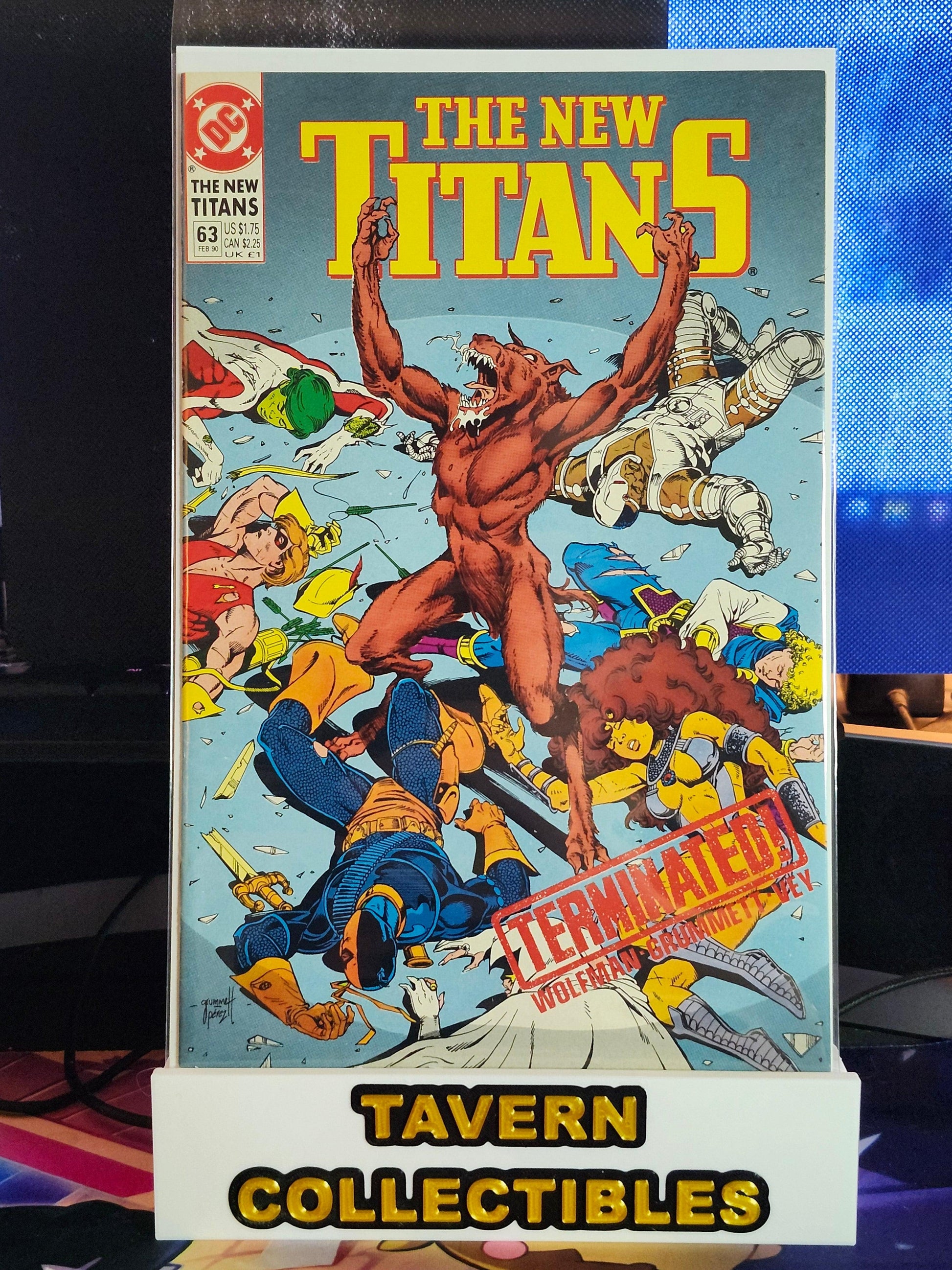 New Titans #63 (1990) | DC Comic Book - Tavern Collectibles
