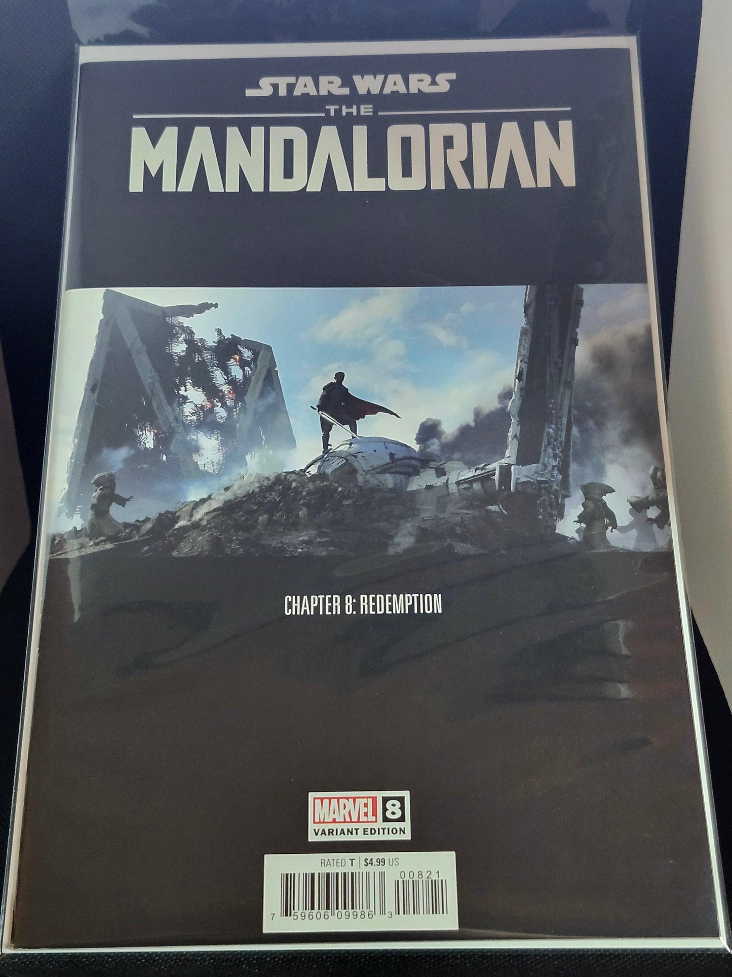 Star Wars: The Mandalorian [Concept Art] #8 (2023) | Marvel Comic Book - Tavern Collectibles