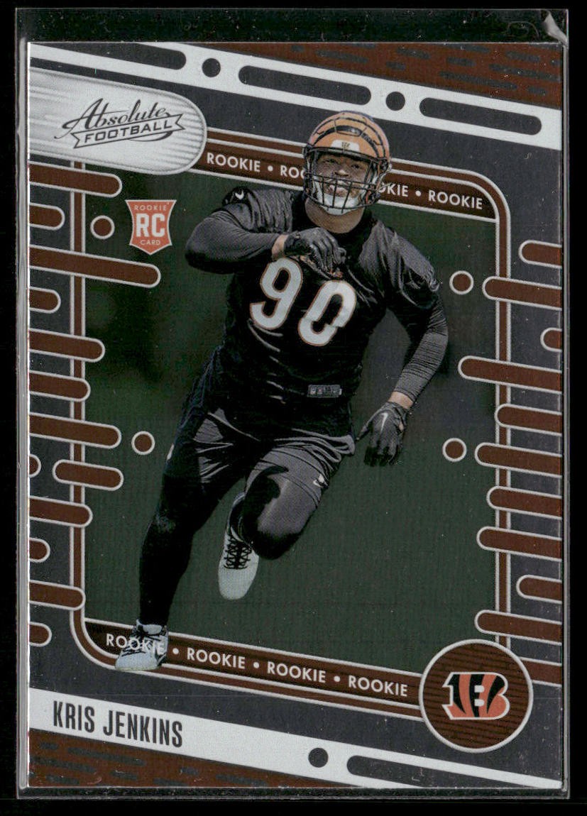 Kris Jenkins 2024 Panini Absolute Retail #149 RC Cincinnati Bengals front