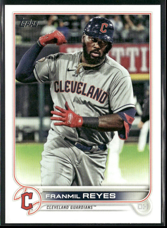Franmil Reyes 2022 Topps #656 Cleveland Guardians front