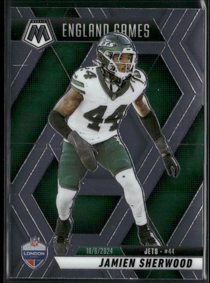 Jamien Sherwood 2025 Panini Mosaic #270 New York Jets front