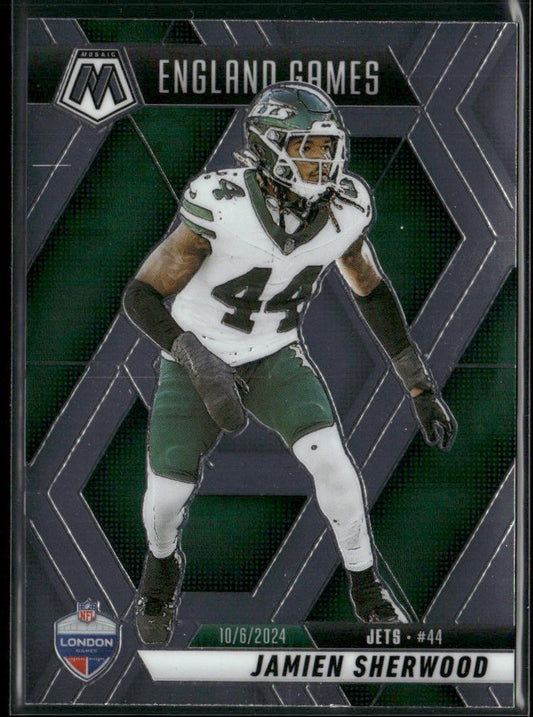 Jamien Sherwood 2025 Panini Mosaic #270 New York Jets front