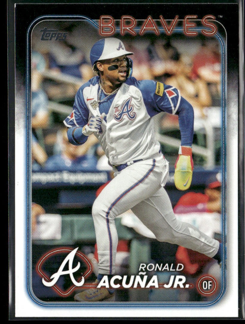 Ronald Acuña Jr. 2024 Topps #1 Atlanta Braves front