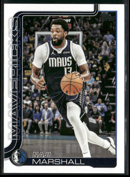 Naji Marshall 2025-26 Topps #246 Dallas Mavericks front